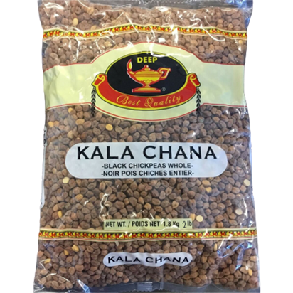 Pack of 4 - Deep Kala Chana - 2 Lb (907 Gm)