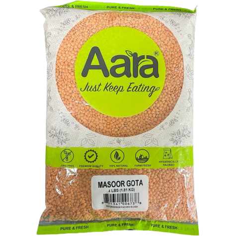 Pack of 2 - Aara Masoor Gota - 2 Lb (908 Gm)