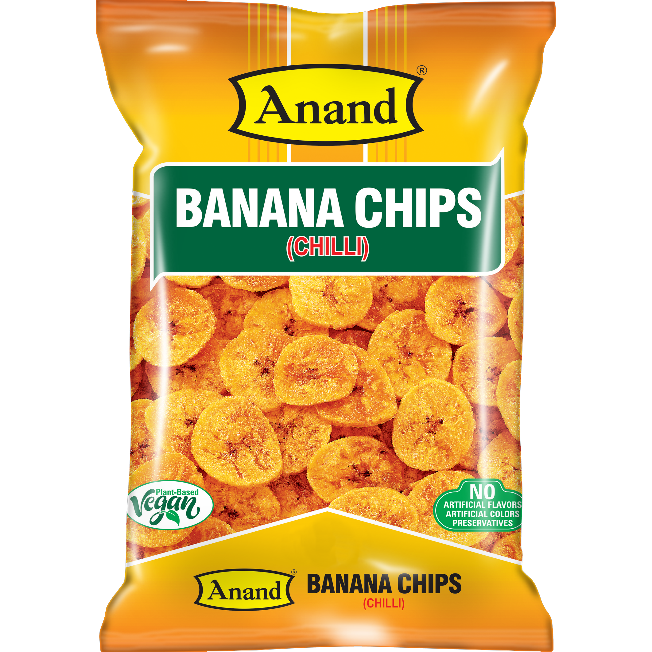 Pack of 3 - Anand Banana Chips Chilli - 170 Gm (6 Oz)
