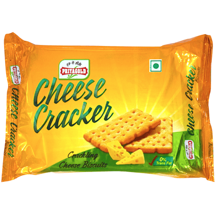 Pack of 2 - Priyagold Cheese Cracker - 500 Gm (1.1 Lb)