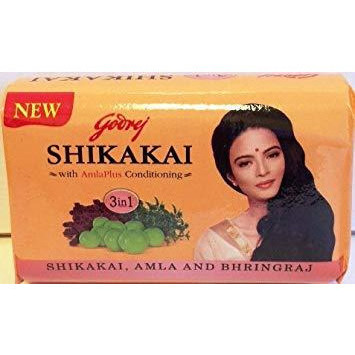 Pack of 2 - Godrej Shikakai Soap 3 In 1 - 70 Gm (2.45 Oz)