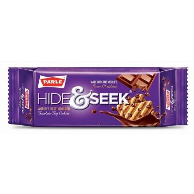Pack of 5 - Parle Hide & Seek Chocolate Chip Cookies - 121 Gm (4.26 Oz)