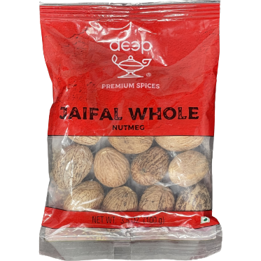 Pack of 2 - Deep Jaifal Whole Nutmeg - 100 Gm (3.5 Oz)
