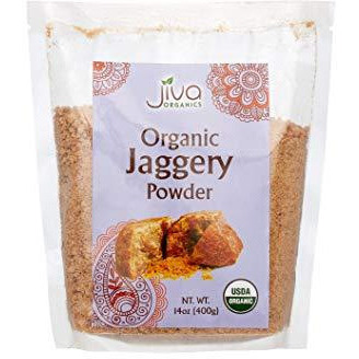 Pack of 3 - Jiva Organics Organic Jaggery Powder - 400 Gm (14 Oz)