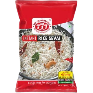 Pack of 2 - 777 Instant Rice Sevai - 500 Gm (1.1 Lb)