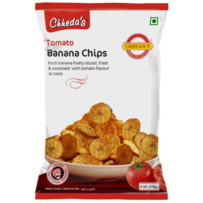 Pack of 5 - Chheda's Tomato Banana Chips - 180 Gm (6 Oz)