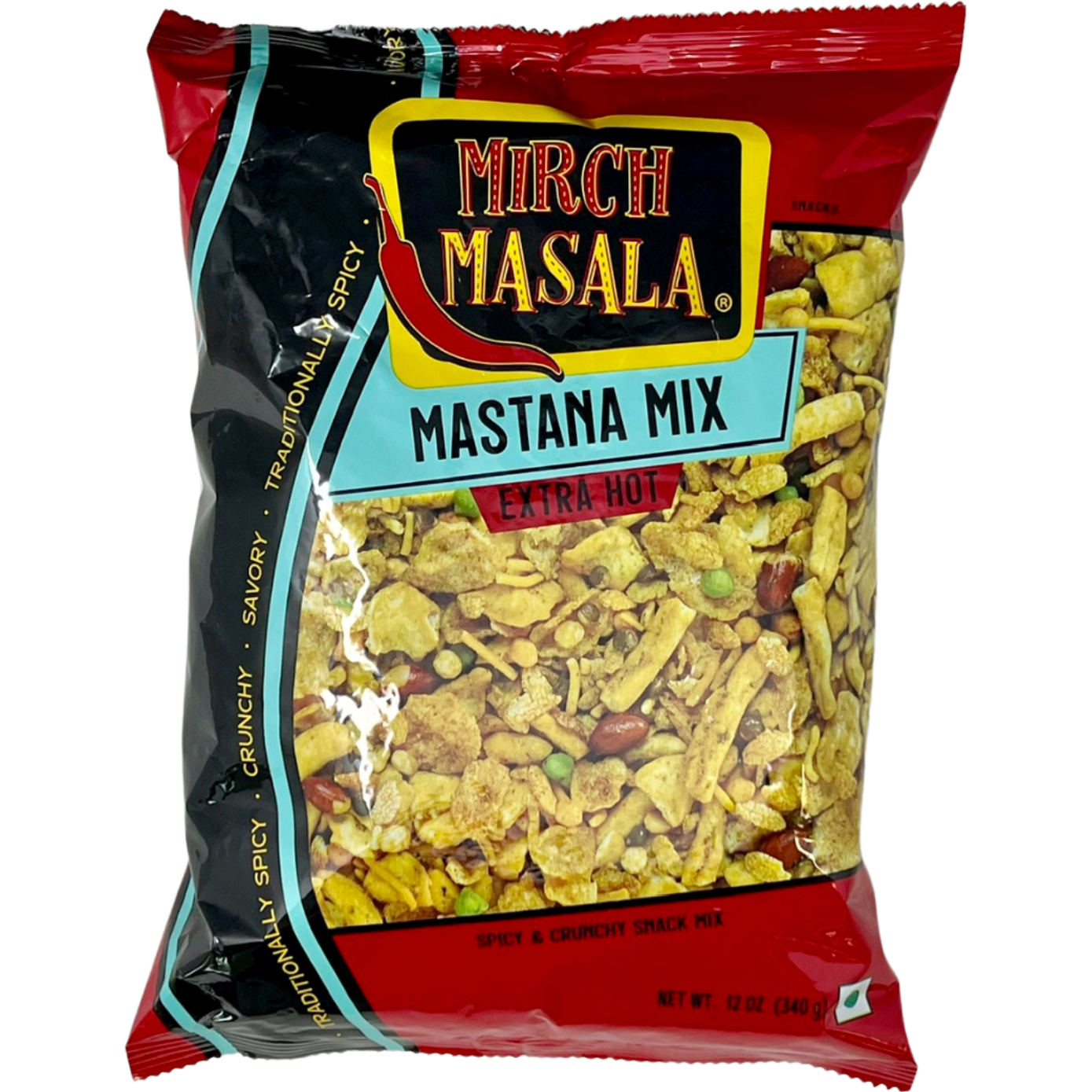 Pack of 4 - Mirch Masala Mastana Mix Extra Hot - 12 Oz (340 Gm)