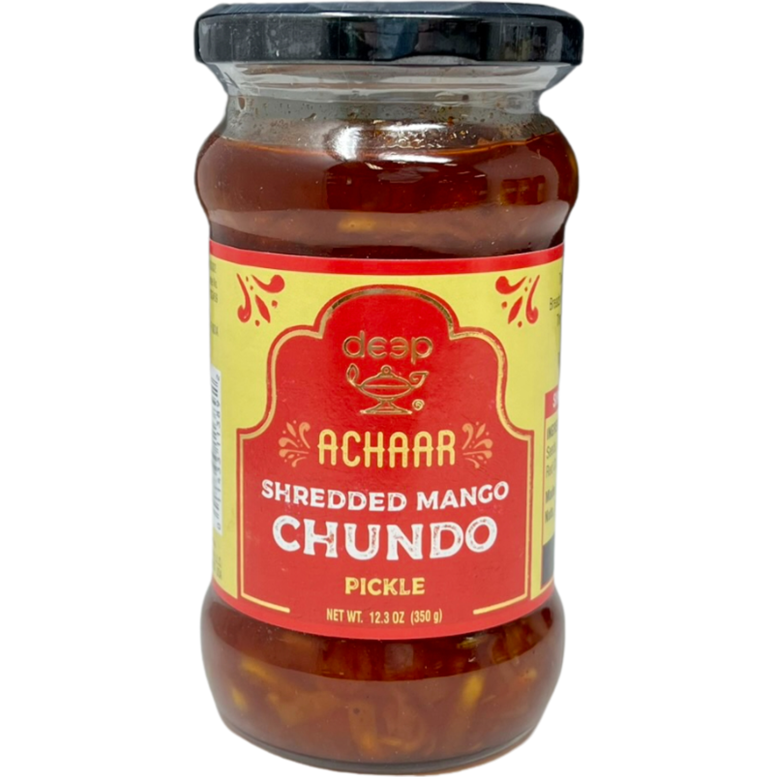 Pack of 5 - Deep Shredded Mango Chundo Pickle - 350 Gm (12.3 Oz)