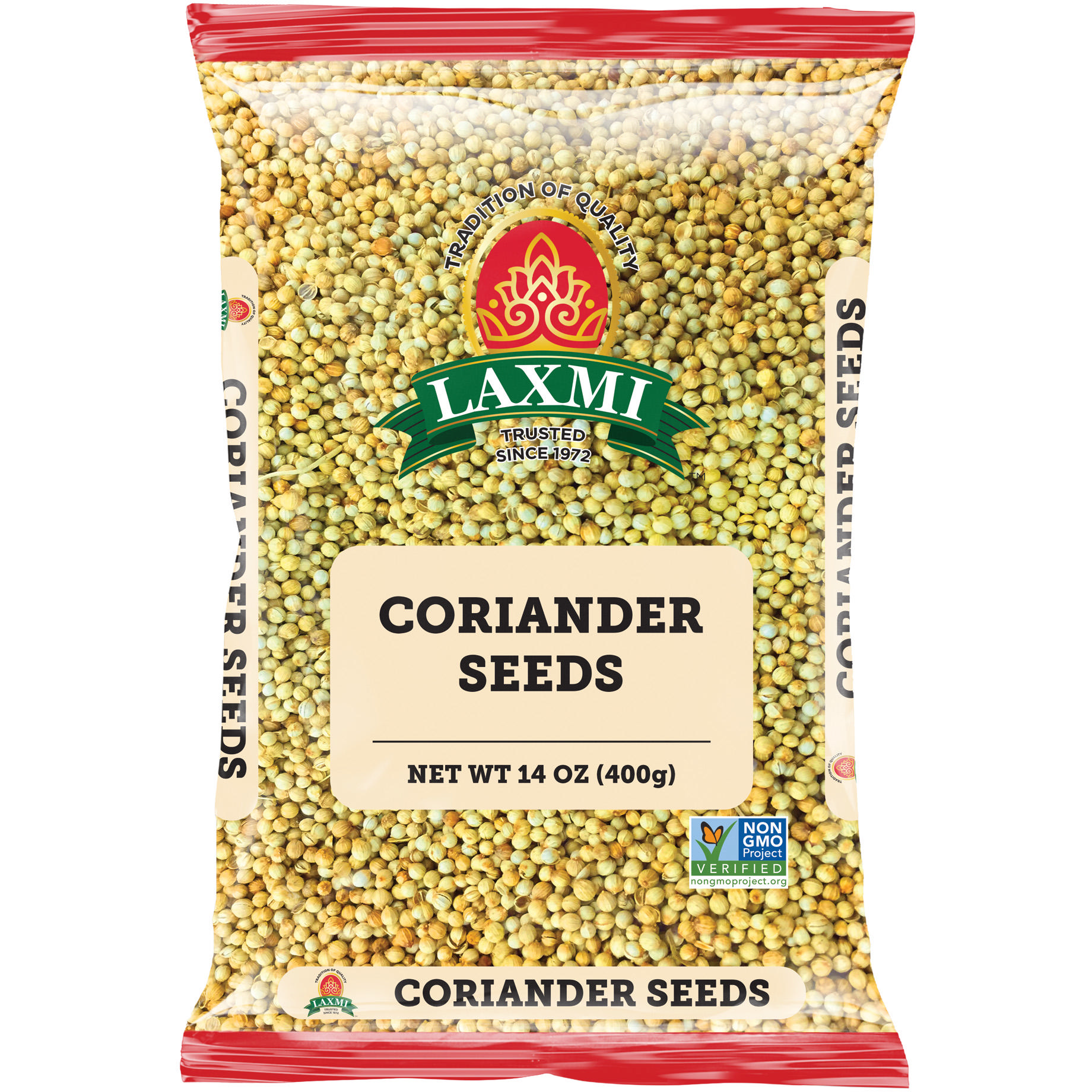 Pack of 4 - Laxmi Coriander Seeds - 14 Oz (400 Gm)