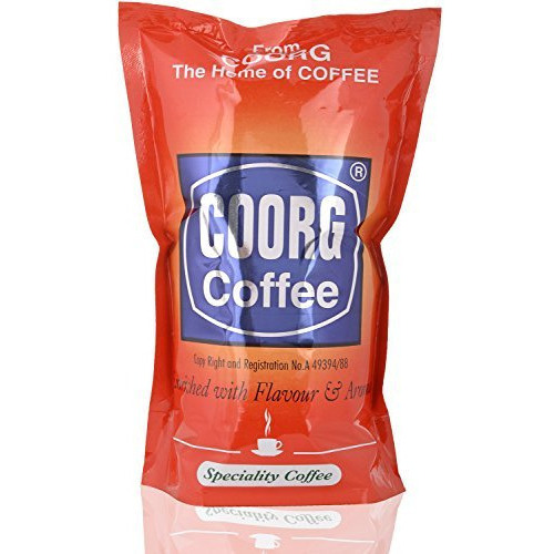 Pack of 2 - Coorg Coffee Speciality Ground Coffee - 500 Gm (1.1 Lb)