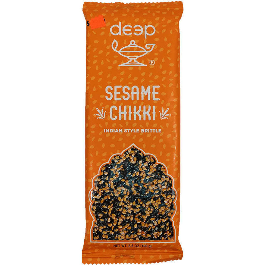 Pack of 3 - Deep Sesame Chikki - 100 Gm (3.5 Oz)