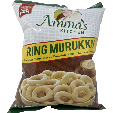 Pack of 3 - Amma's Kitchen Ring Murukku - 7 Oz (200 Gm)