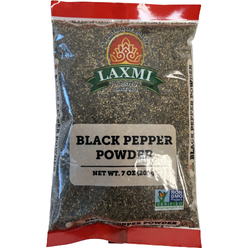 Pack of 5 - Laxmi Black Pepper Powder - 200 Gm (7 Oz)