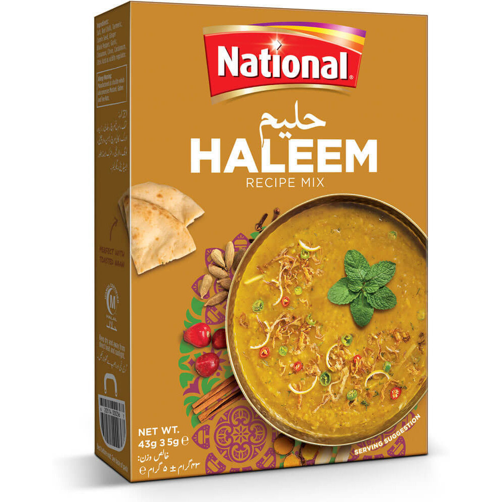 Pack of 2 - National Recipe Mix For Haleem - 43 Gm (1.51 Oz) [50% Off]