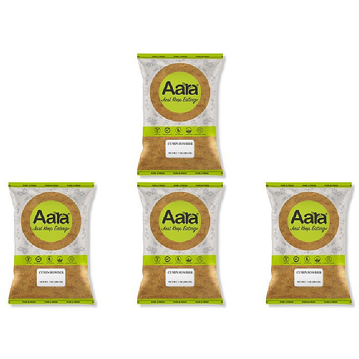 Pack of 4 - Aara Premium Cumin Powder - 200 Gm (7 Oz)