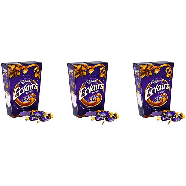 Pack of 3 - Cadbury Eclairs Milk Chocolate - 350 Gm (13.8 Oz)