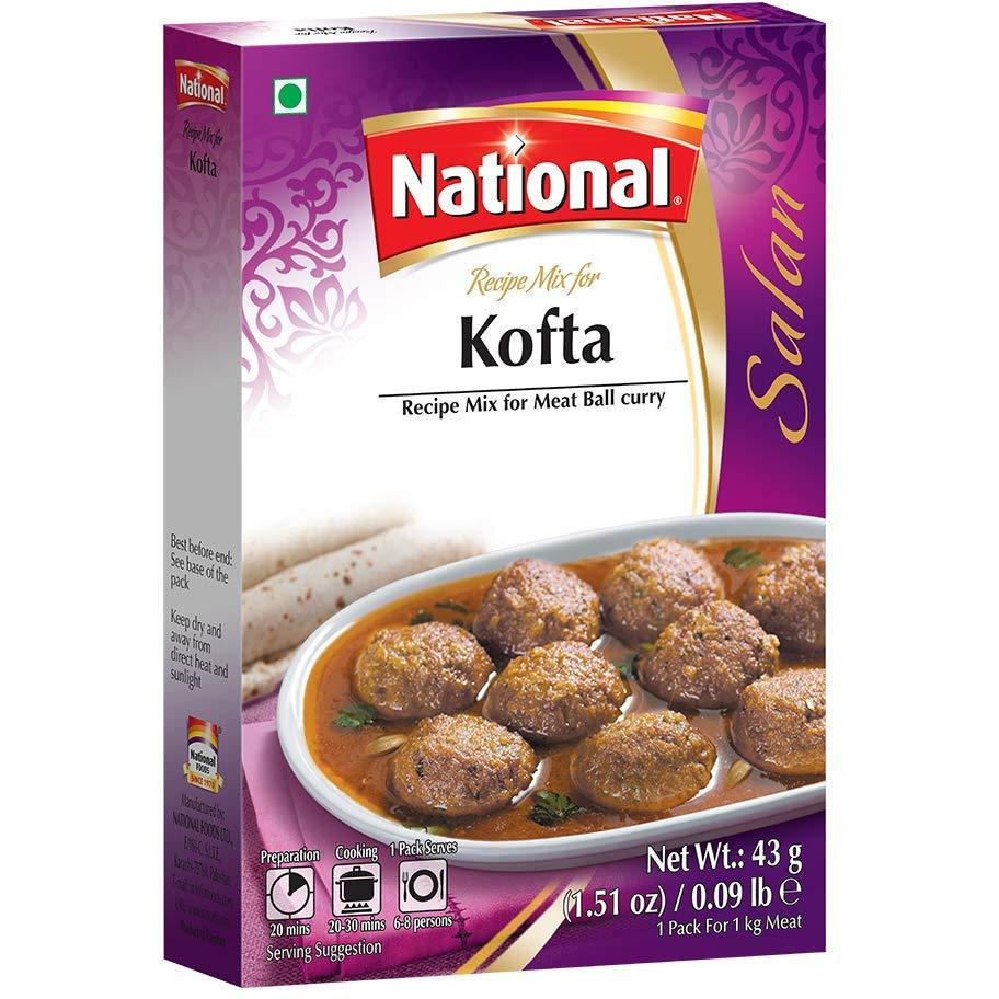 Pack of 2 - National Recipe Mix For Kofta - 43 Gm (1.51 Oz)