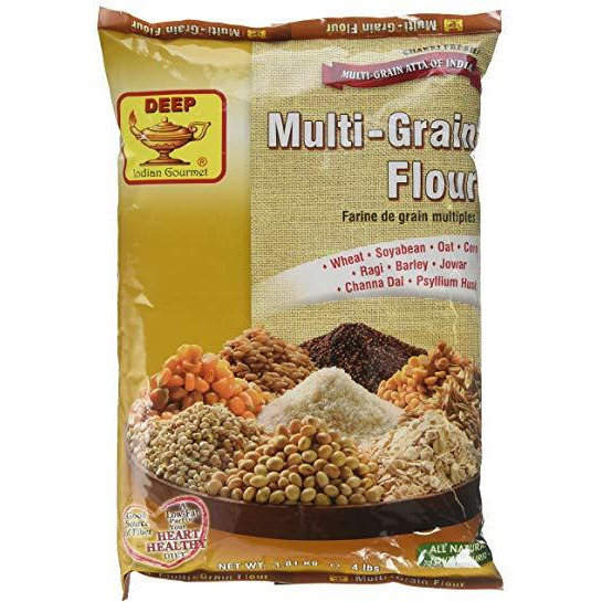 Pack of 2 - Deep Multi Grain Flour - 4 Lb (1.8 Kg)
