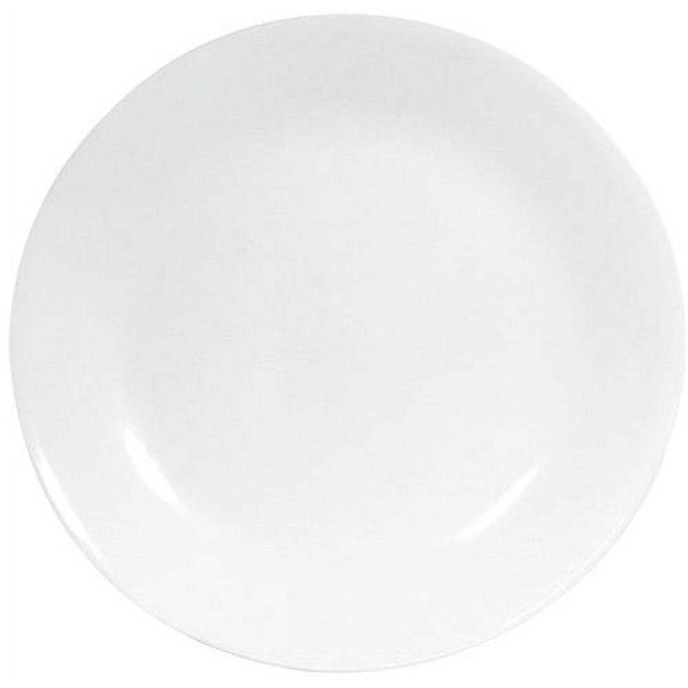 Pack of 2 - Corelle Winter Frost White Round Dinner Plate - 10.25 In