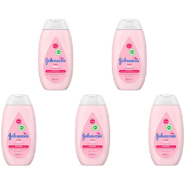 Pack of 5 - Johnsons Baby Lotion - 200 Ml (6.76 Fl Oz)