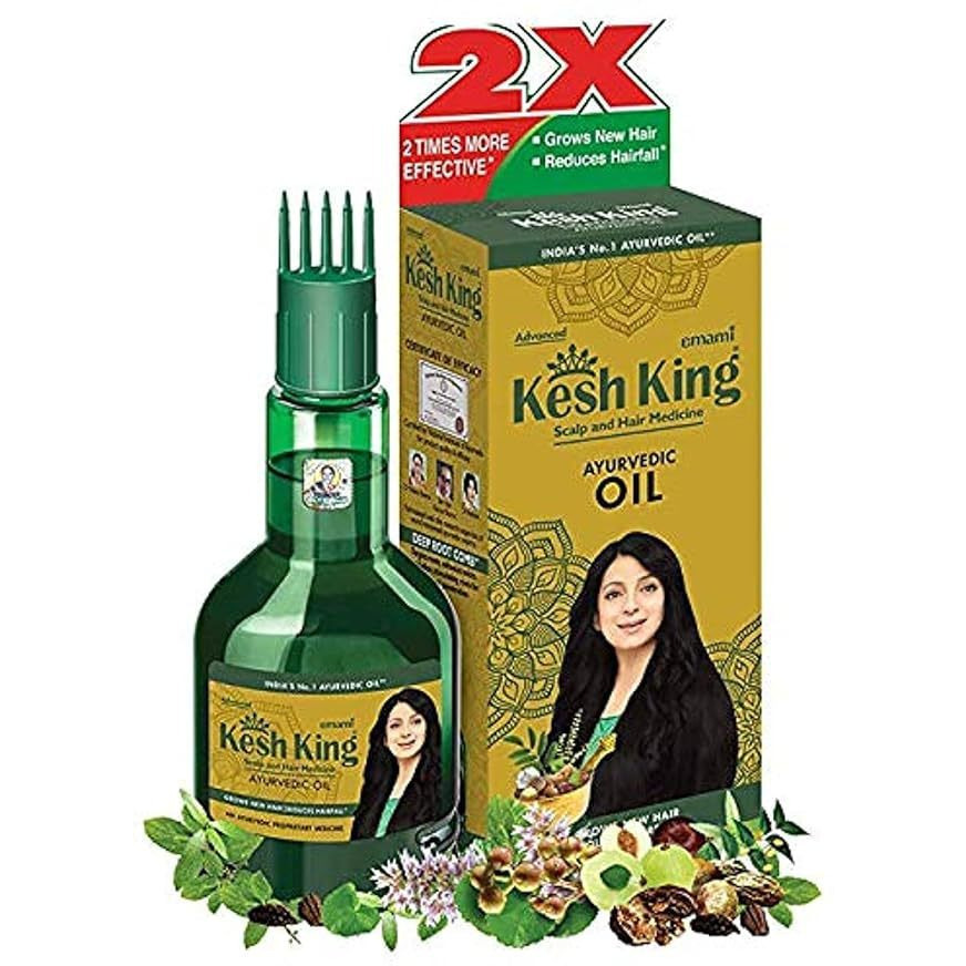 Pack of 4 - Kesh King Ayurvedic Hair Oil - 100 Ml (3.38 Fl Oz)