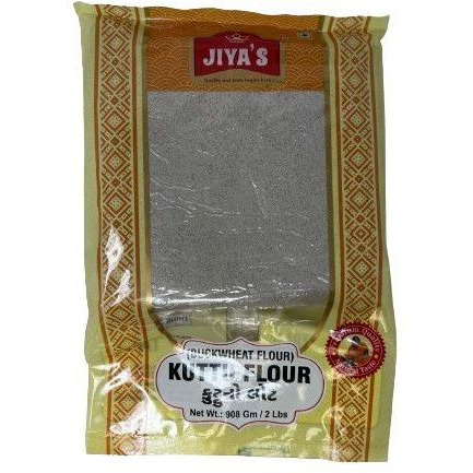 Pack of 2 - Jiya's Buckwheat Kuttu Flour - 908 Gm (2 Lb)