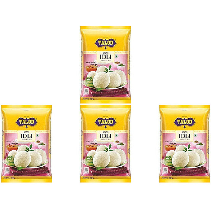 Pack of 4 - Talod Idli Flour - 500 Gm (17.5 Oz)