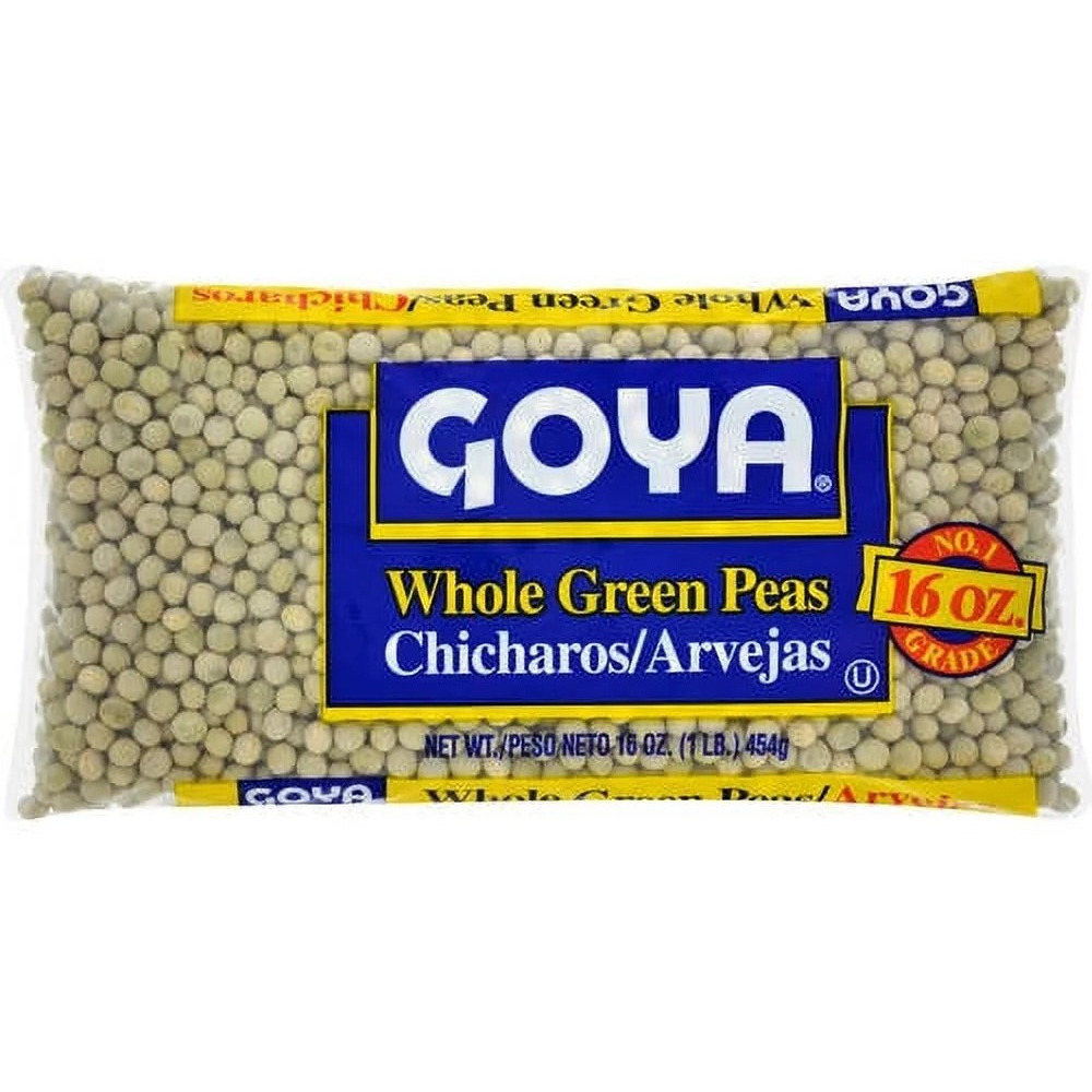 Pack of 5 - Goya Whole Green Peas - 1 Lb (454 Gm)