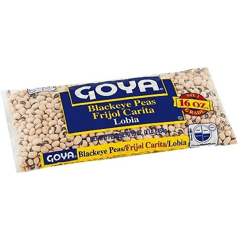 Pack of 3 - Goya Blackeye Peas - 1 Lb (454 Gm)