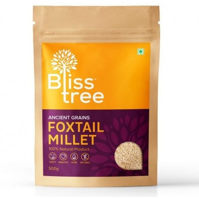 Pack of 5 - Bliss Tree Foxtail Millet Cookies - 75 Gm (2.64 Oz)