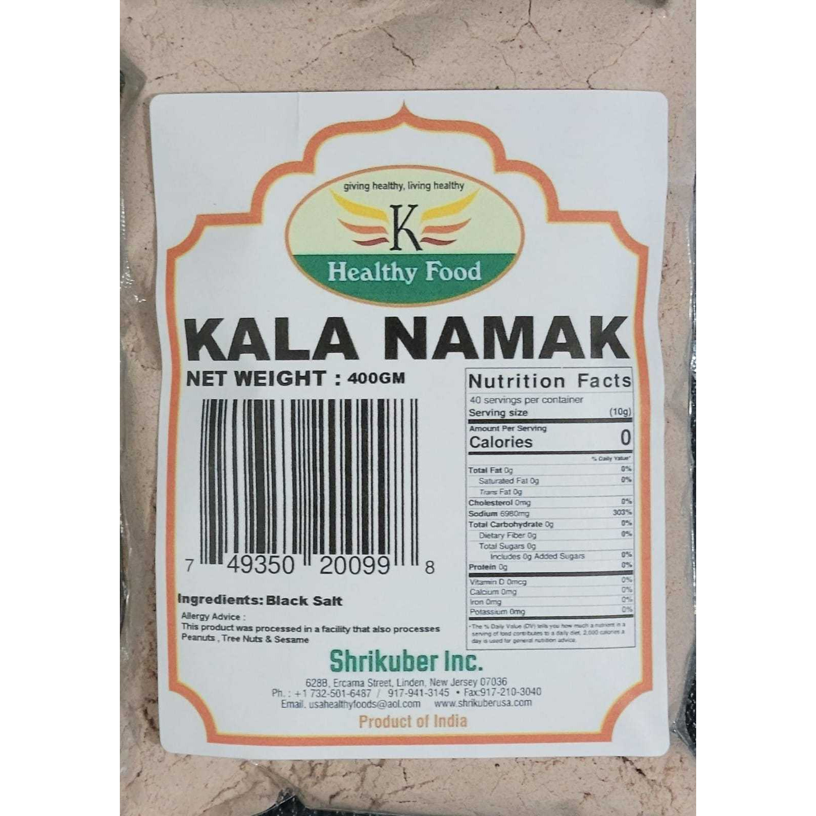 BLACK SALT 400GM