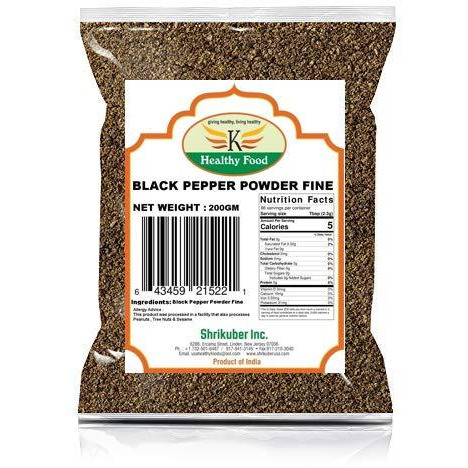 BLACK PEPPER POWDER FINE 200GM