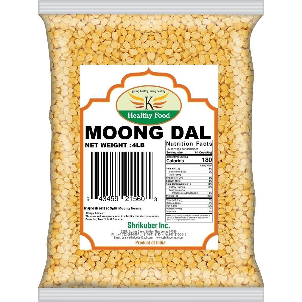 MOONG DAL 4LB