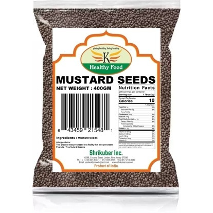 MUSTARD SEEDS 400GM