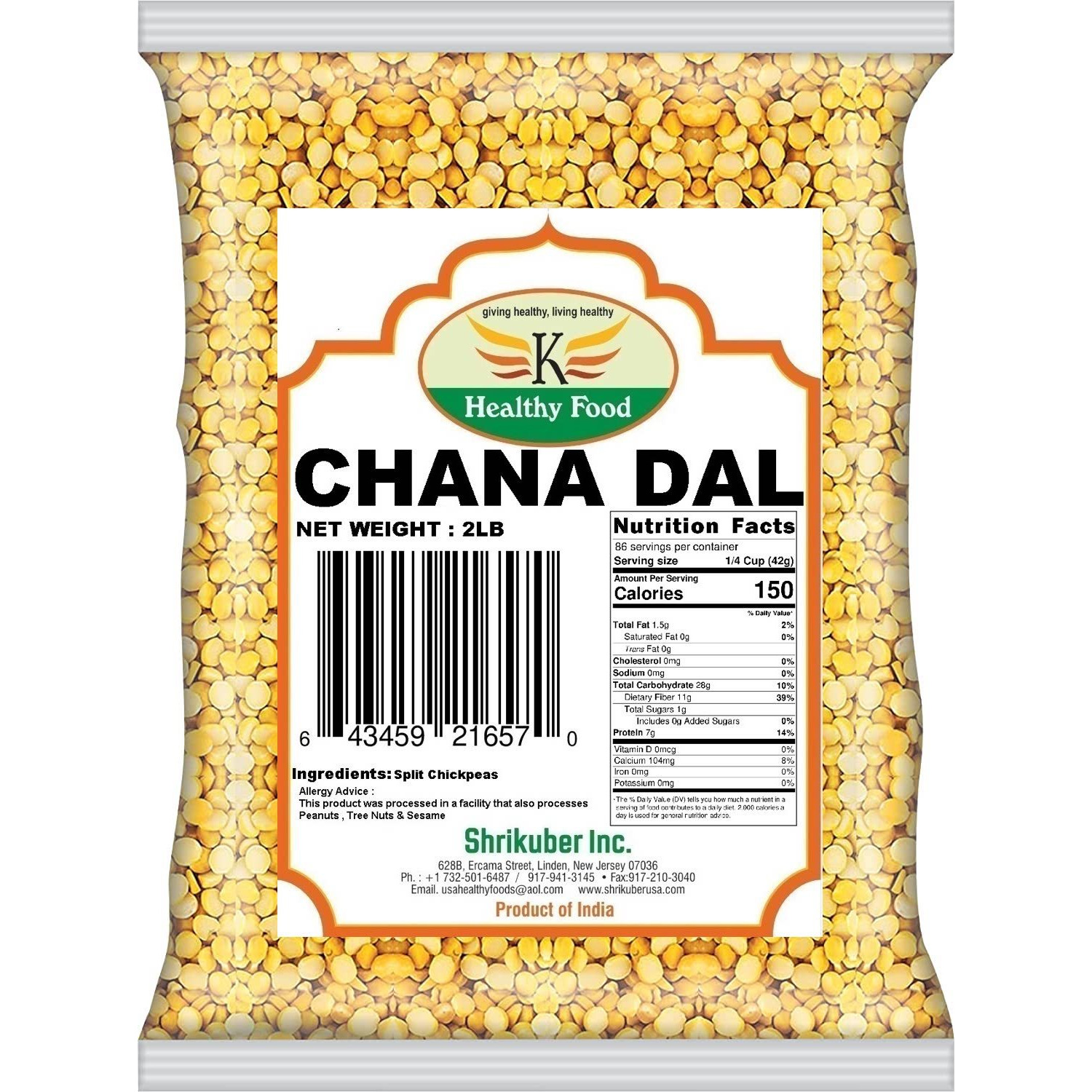 CHANA DAL 2LB