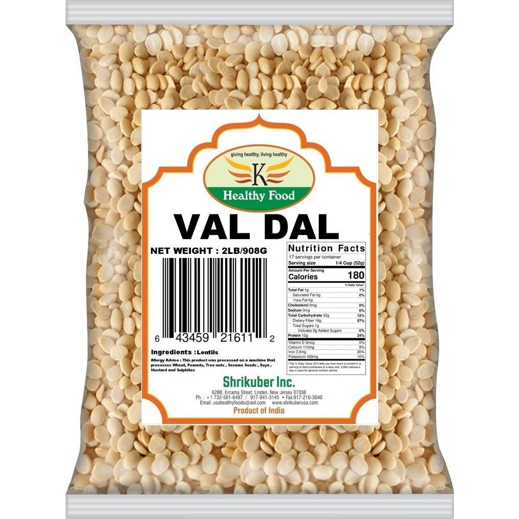HEALTHY FOODS VAL DAL 2LB