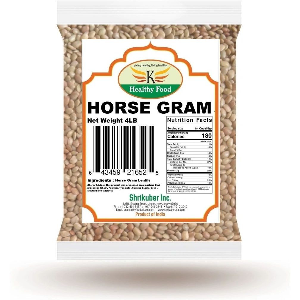 HEALTHY FOODS HORSE GRAM 4LB