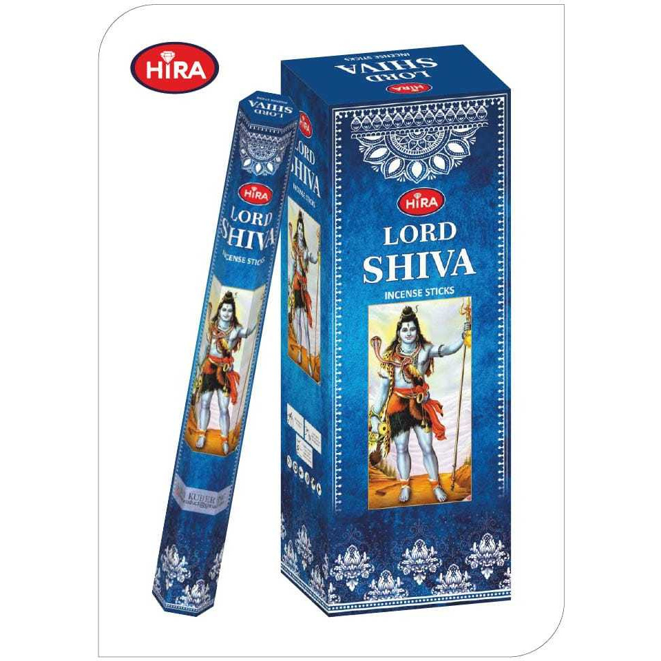 SHIVA INCENSE STICKS PACKET (6 ROLLS / 120 STICKS)