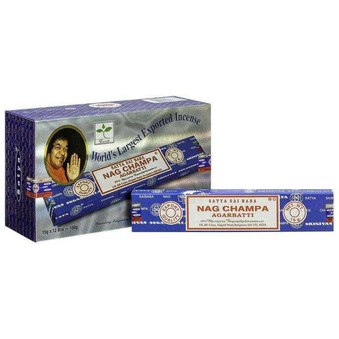 Satya Nag Champa Agarbatti 15gm x 12pack (180gm)