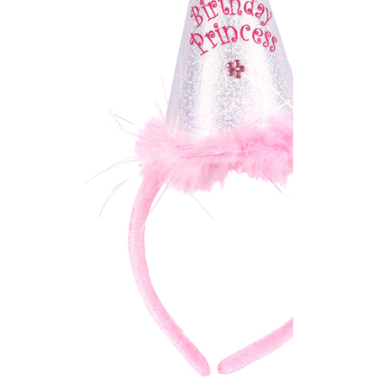 Birthday Princess Party Hat Headband 10.5 inch x 7 inch
