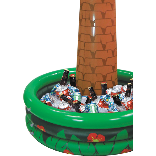 Wanna Party Inflatable Jumbo Palm Tree Cooler For Hawaiin Luau Party 6 FT