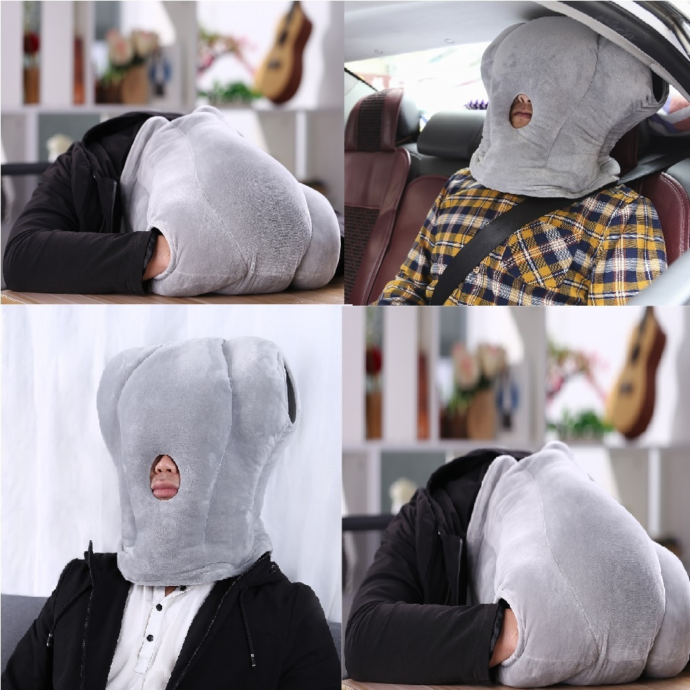 Novel Portable Flexible Ostrich Shaped Pillow Travel Pillow - Enjoy a Comfortable Nap Anytime and Anywhere