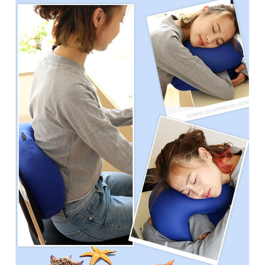 Nap Pillow Microbead Pillow,Design for Sleeping at the Office Desk