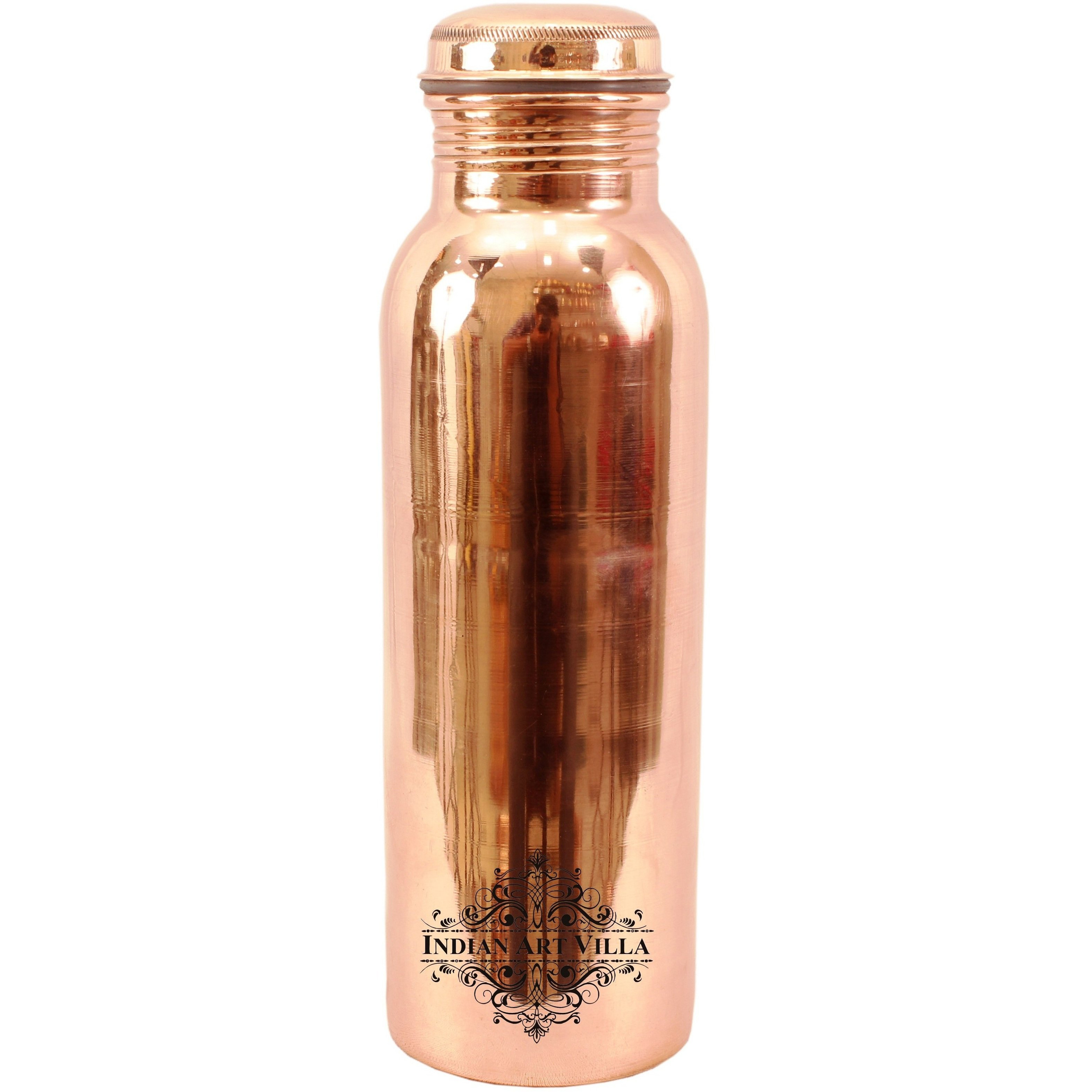IndianArtVilla Copper Leak Proof Bottle 19Oz