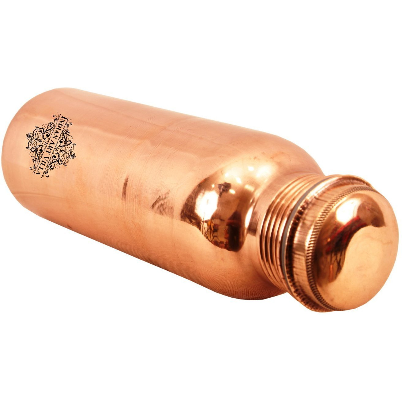 IndianArtVilla Copper Leak Proof Bottle 21Oz