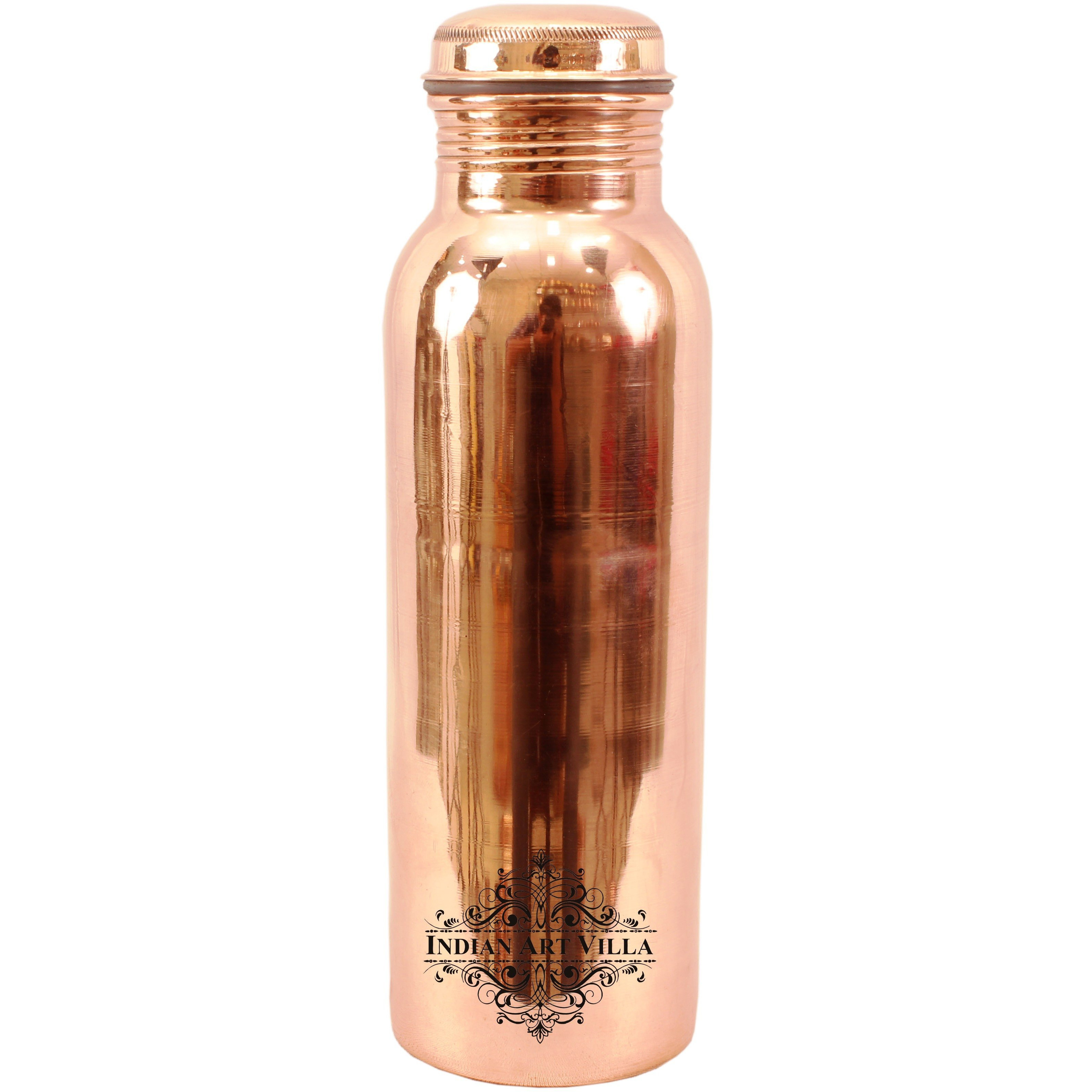 IndianArtVilla Copper Leak Proof Bottle 30Oz