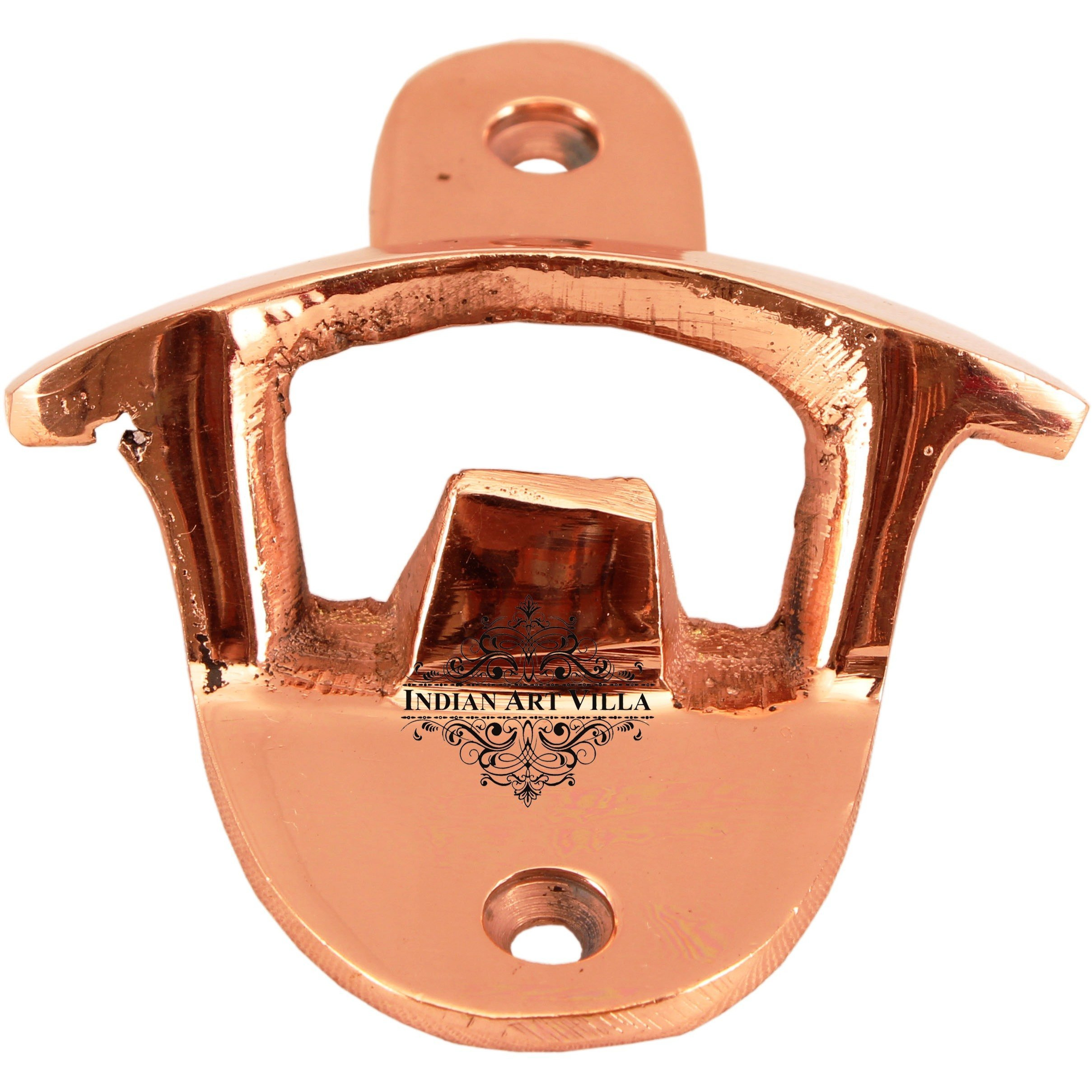 Indian Art Villa Steel Copper Plated Wall Hanging Bottle Opener|3.3 Height