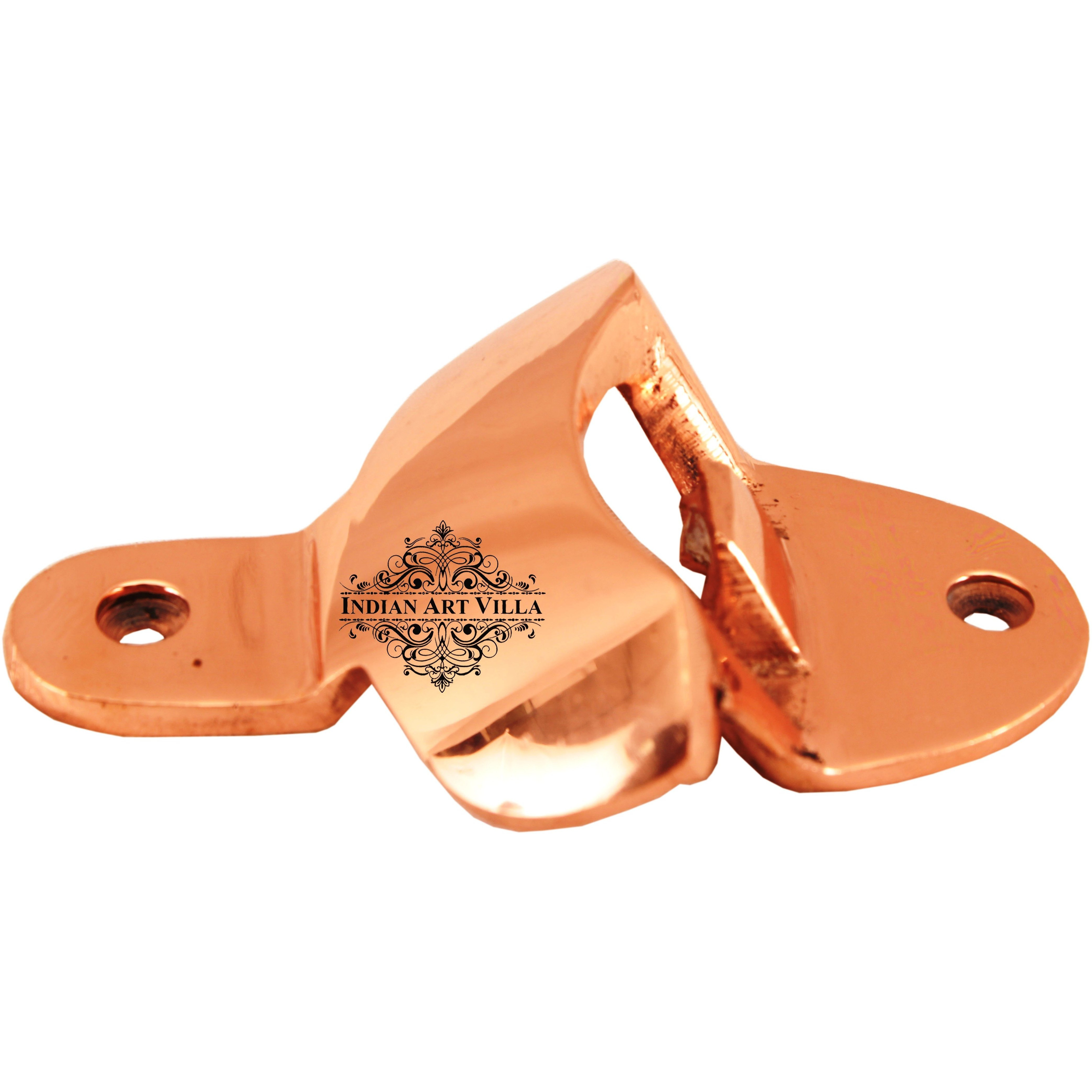 Indian Art Villa Steel Copper Plated Wall Hanging Bottle Opener|3.3 Height