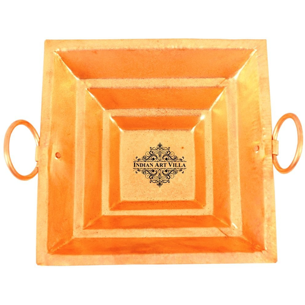 IndianArtVilla Copper Yagya Hawan KundPoojan PurposeIndian Cultural Religious