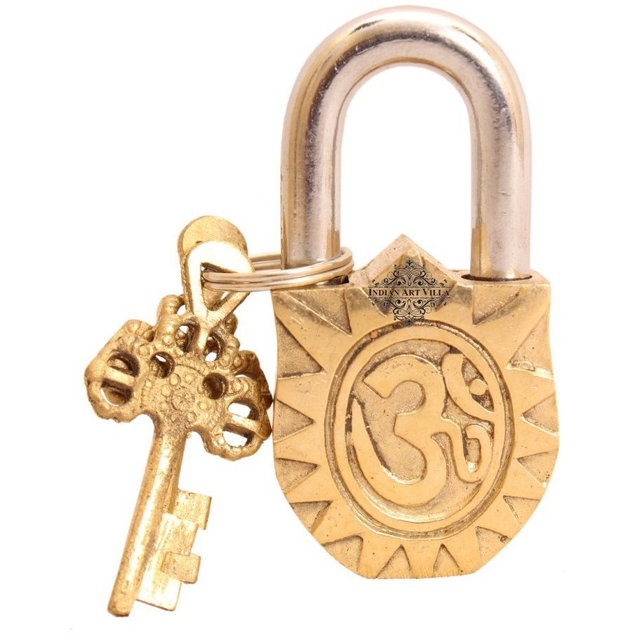 IndianArtVilla Vintage Style Antique Ganesh Ji Design chatar sword designer with 2 Keys